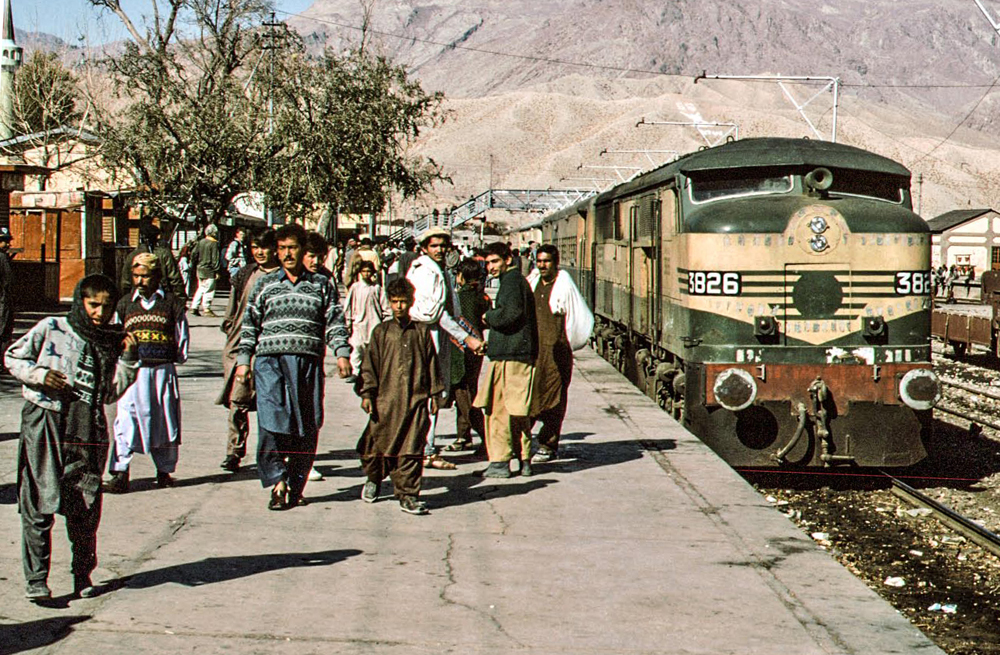Departure To Quetta,Pakistan by Ian Silvester