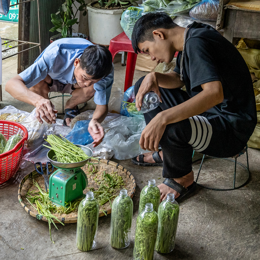 Weighing Rice For Wine, Vietnam by Penny Westmoreland