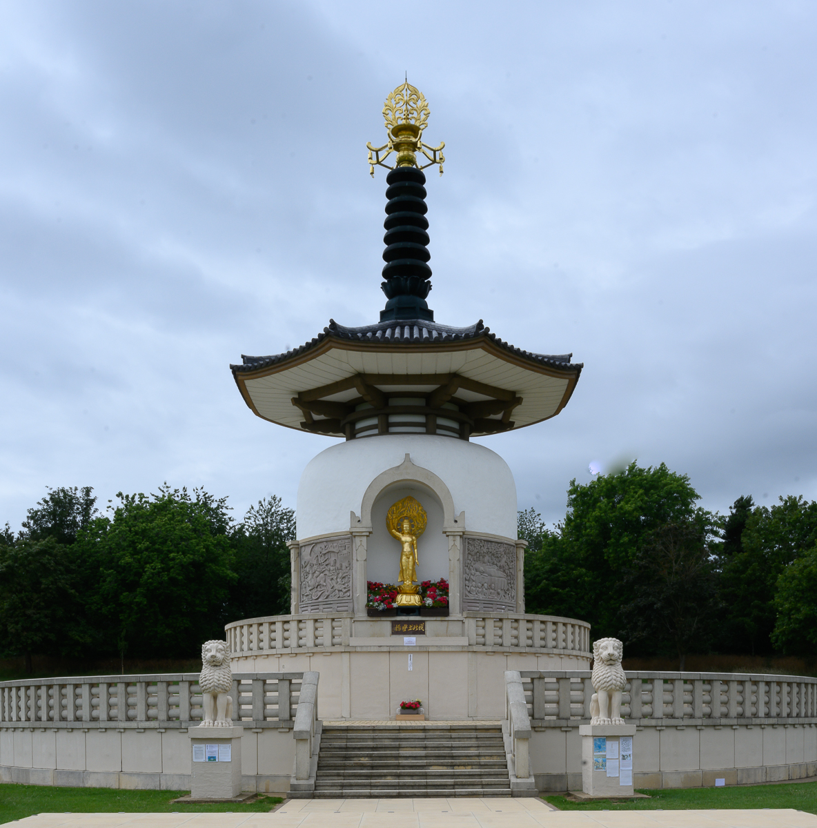 The Peace Pagoda by Peter Fortune