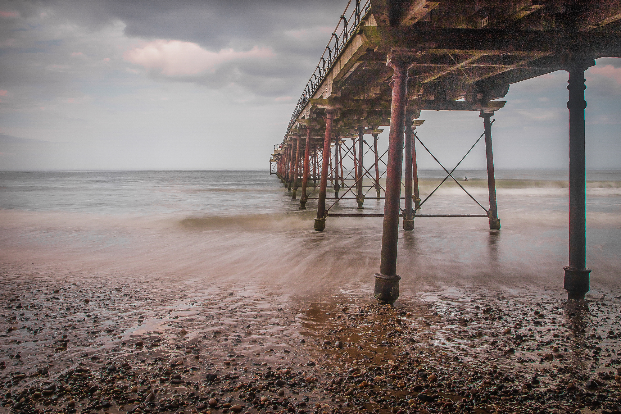 Saltburn Pier By Andy Pinch LRPS