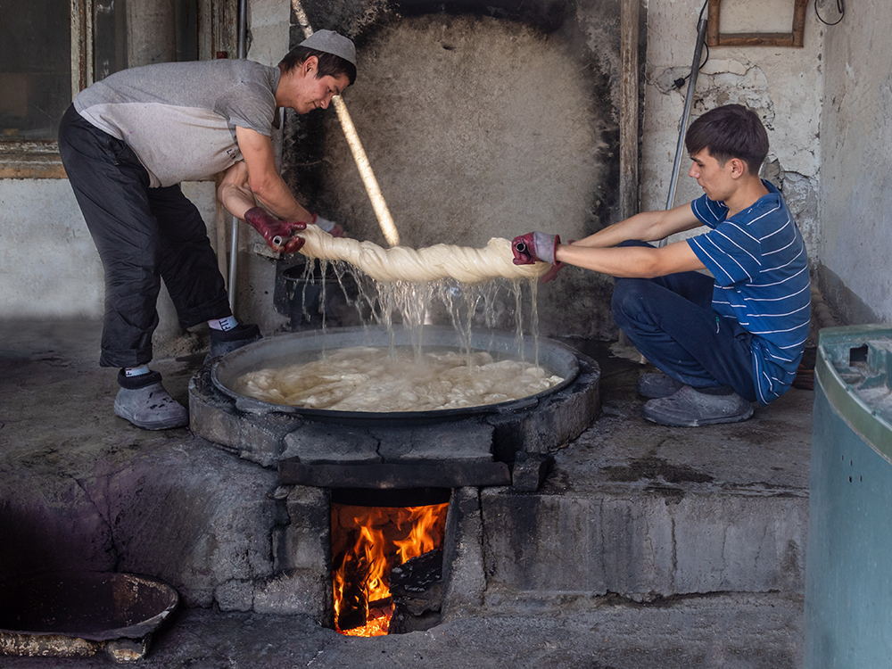 Silk Manufacture In Uzbekistan, by Graham Vulliamy, LRPS