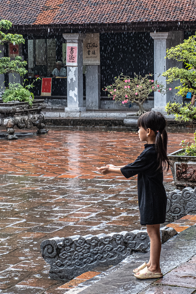Catching The Rain Hanoi by Jane Tearle