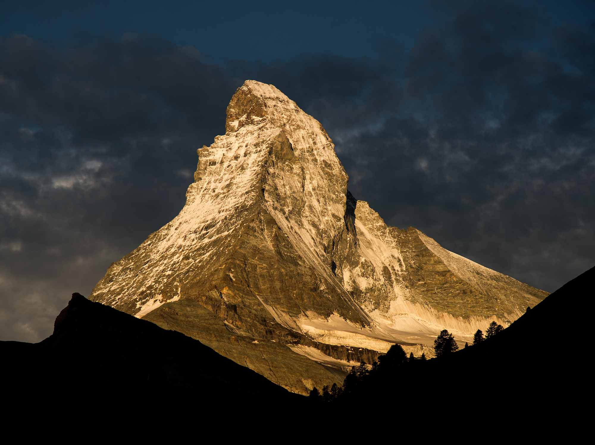 Matterhorn At Dawn By Roger Creber ARPS
