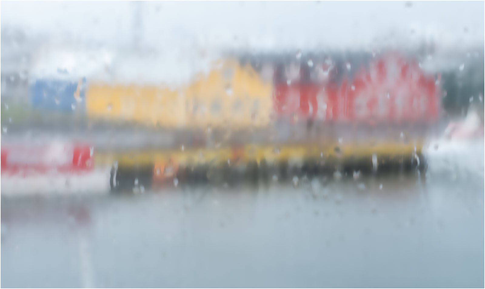Wharfside In The Rain Copy