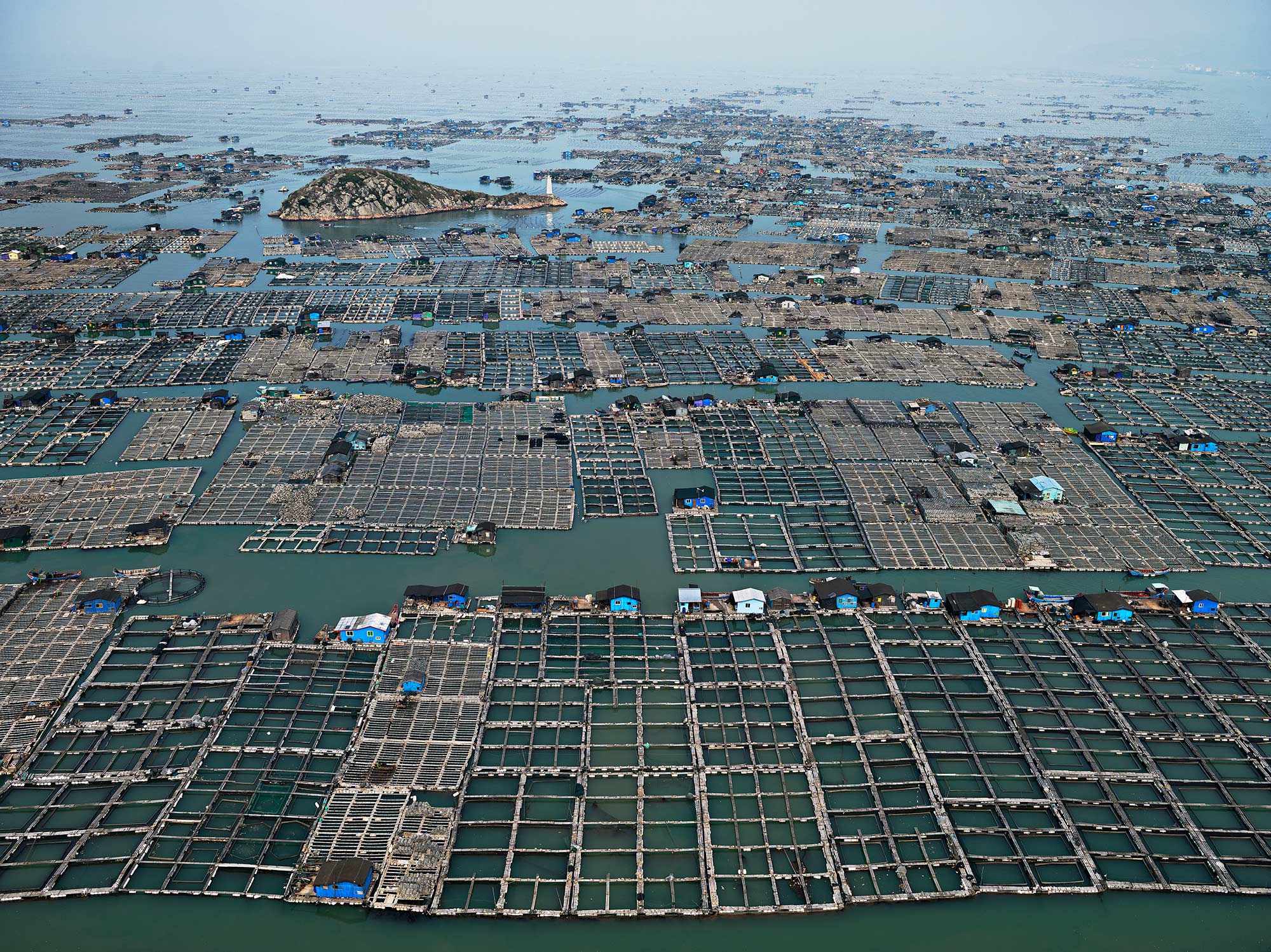 Marine Aquaculture 1 Luoyuan Bay Fujian Province China 2012