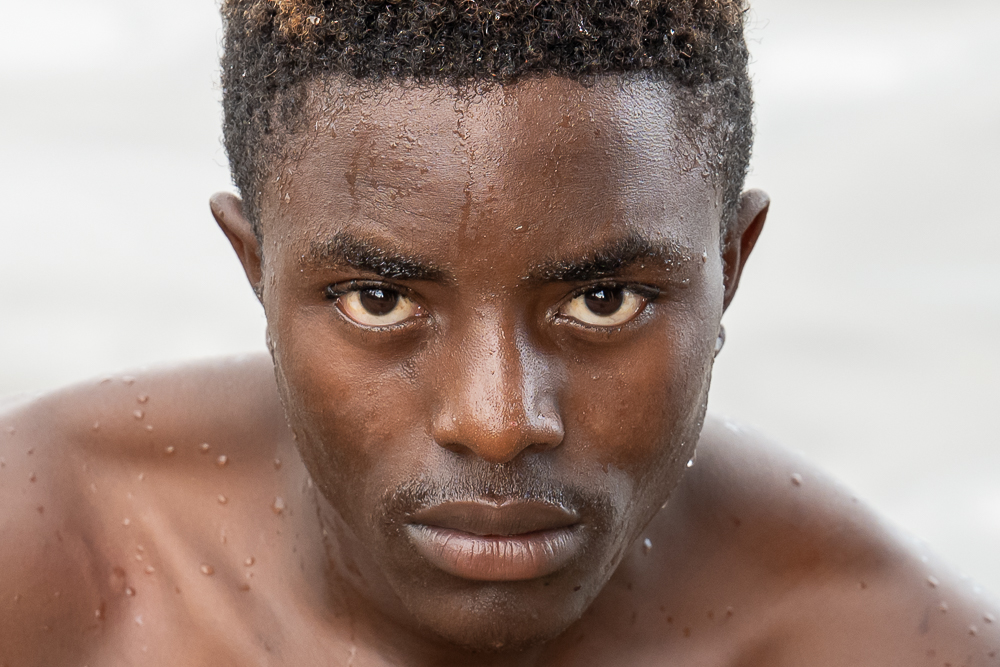 Determination, Lake Victoria, Uganda by Thomas Branson