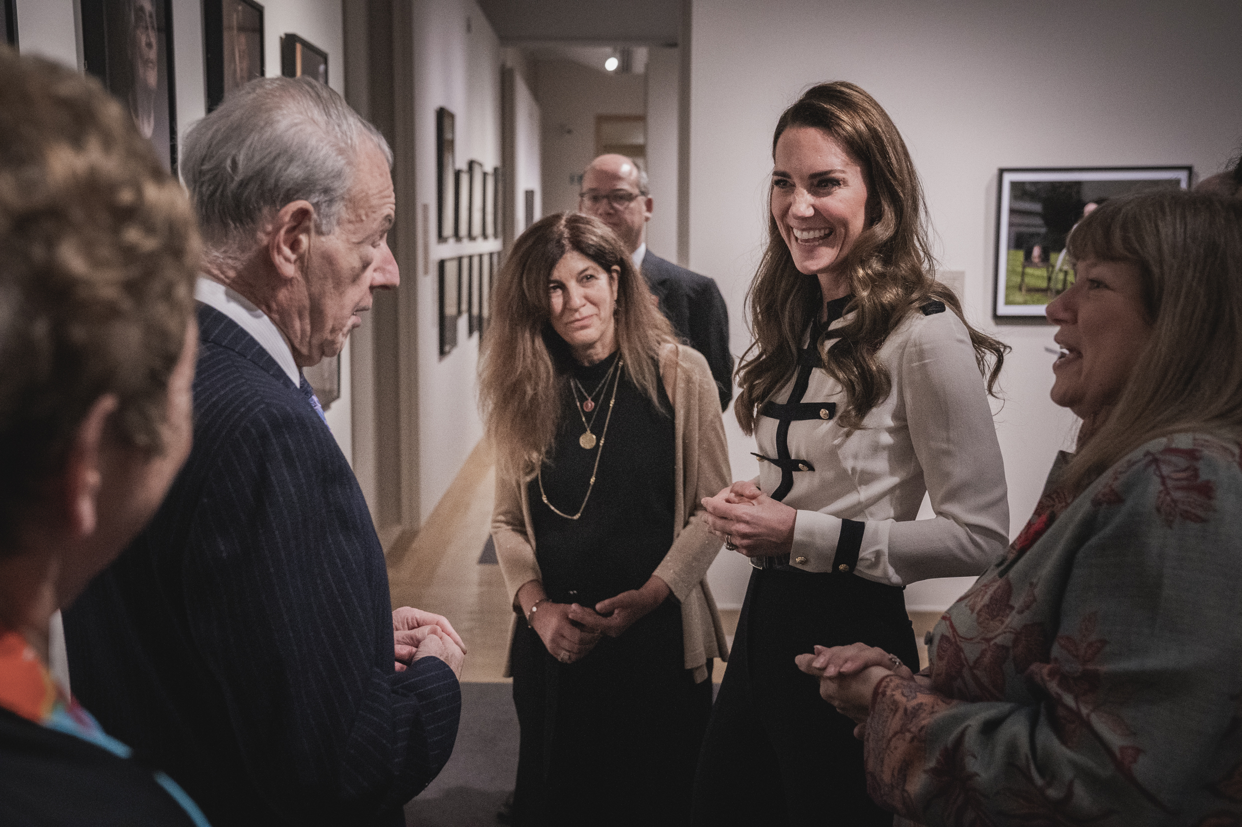 HRH Duchess of Cambridge visits IWM London