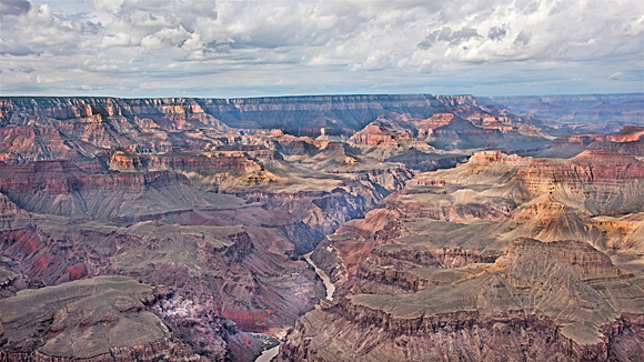 Grand Canyon From Desert View Tower