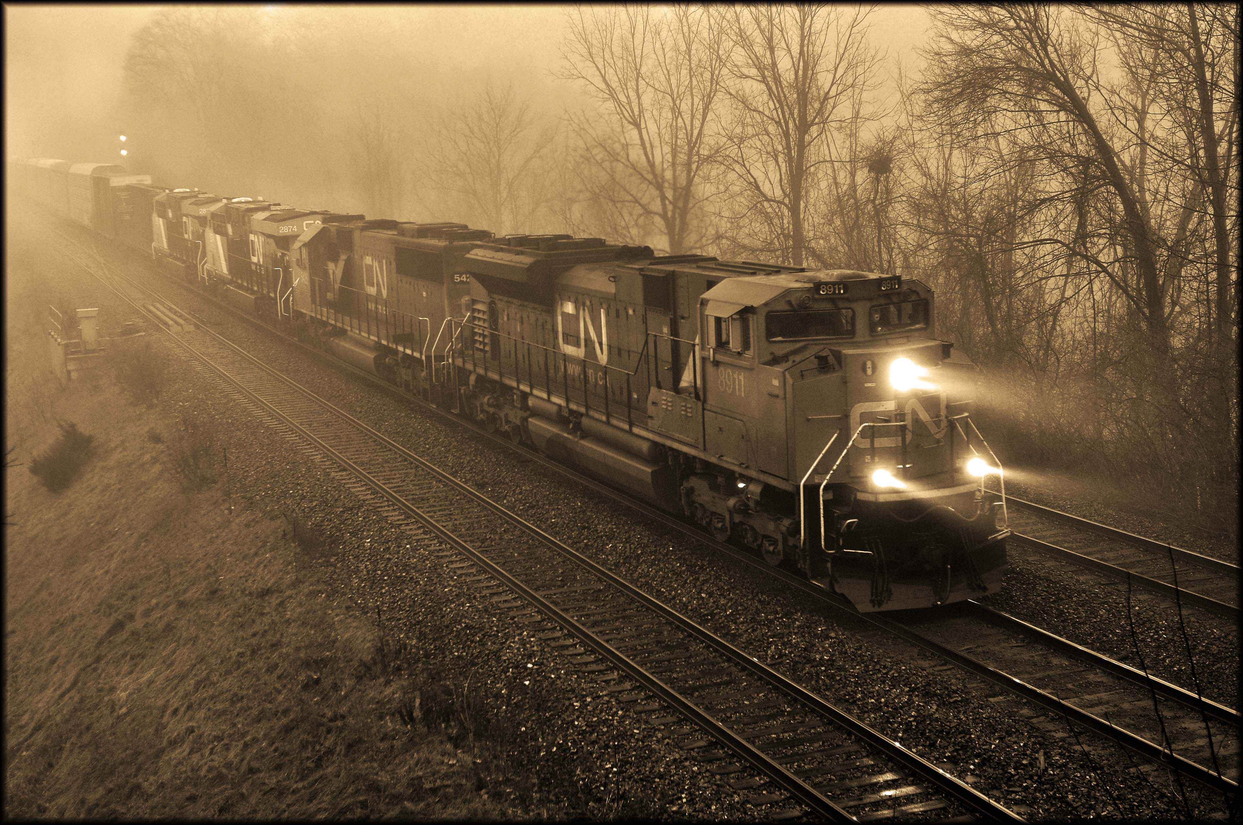 Foggy Morning By George Redburn (Canada)