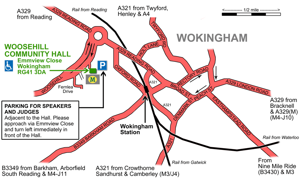 Map Anim Woosehill For Attendees And Speakers Tvr