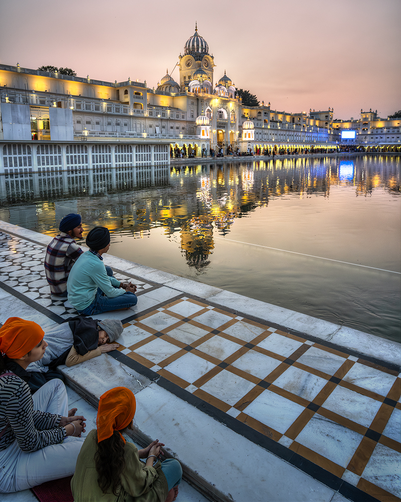 Golden Temple, Amritsar, India by Andrew Flannigan