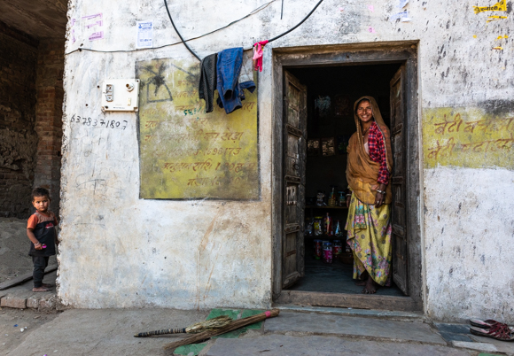 A Village Shop, Shahpura, Rajasthan DAVID POLLARD ARPS