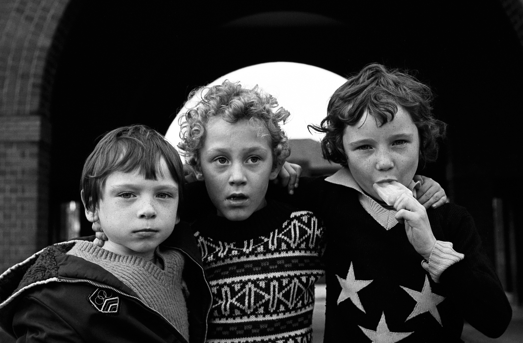 Actor Stephen Lord As A Child With Brother Anthony And Friend John Howells, Salford, 1977'