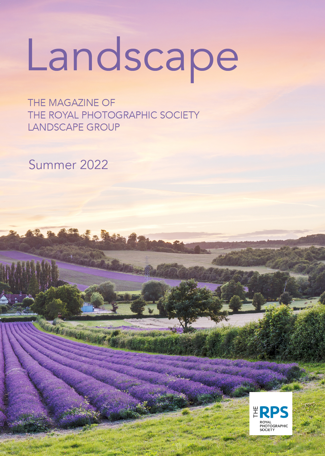 Summer 22 Mag cover image - Shoreham Lavender by Alex Hare