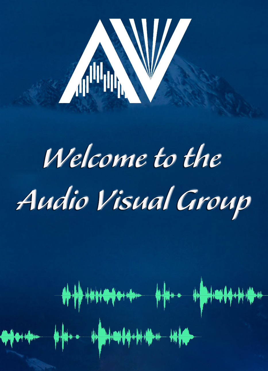 Welcome To AV Group With White Logo