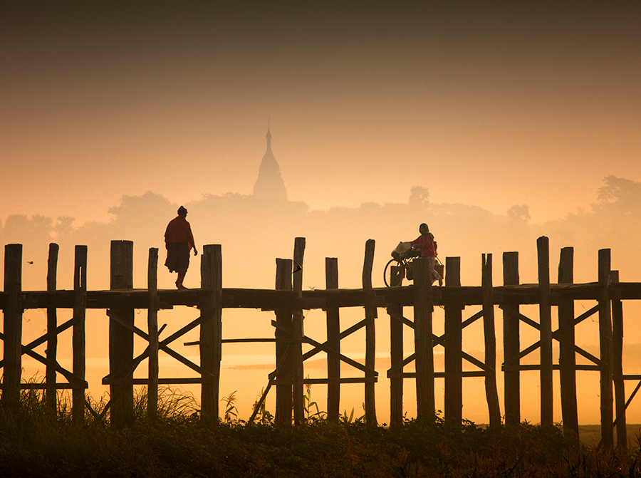 U Bein Bridge, Myanmar By Max Robinson FRPS (Switzerland)