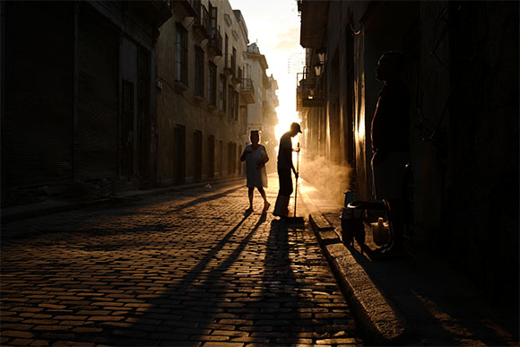 Morning Light In Old Havana, Cuba