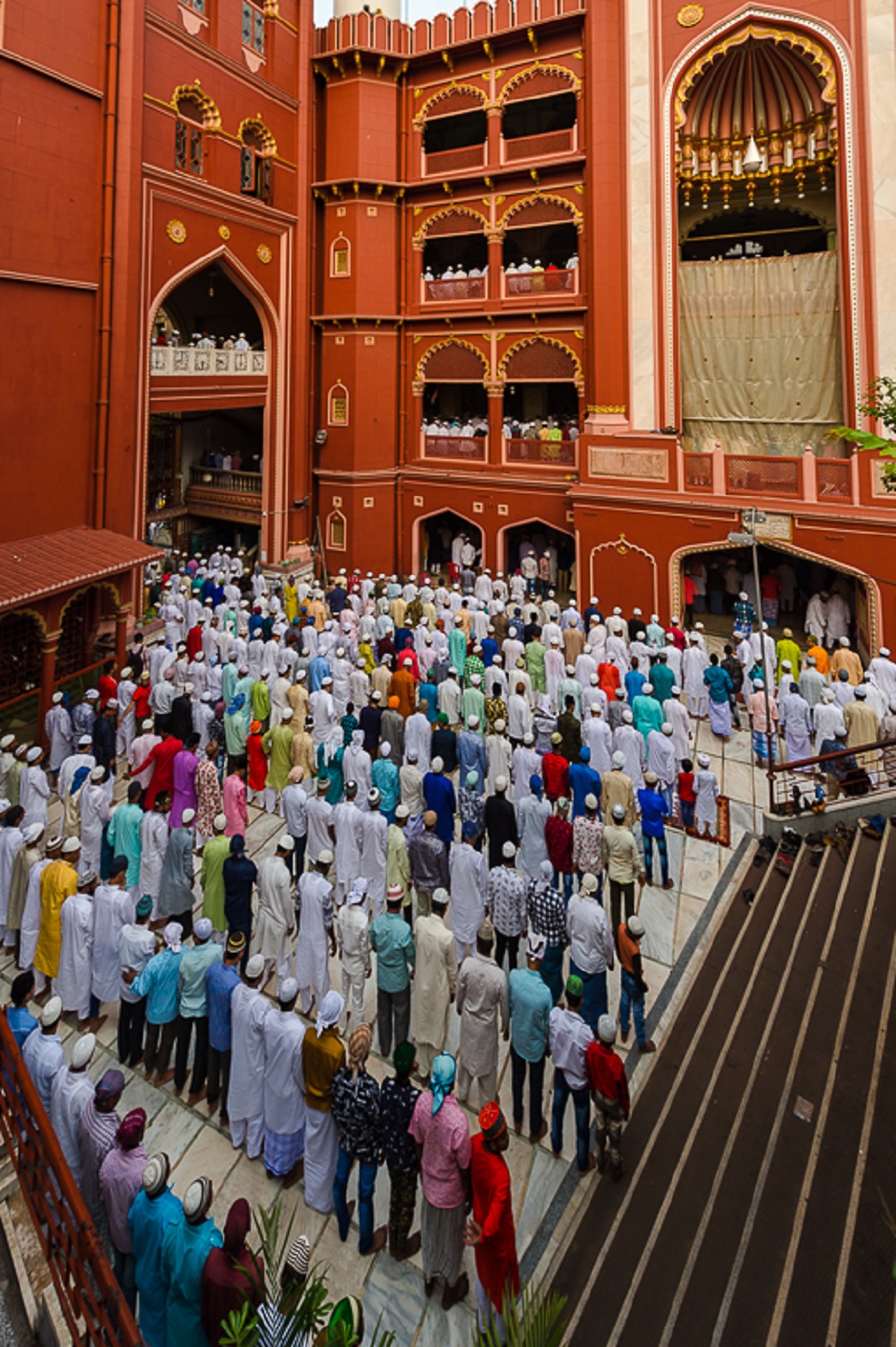 Eid Prayer, Kolkata, India by Sanjoy Sengupta
