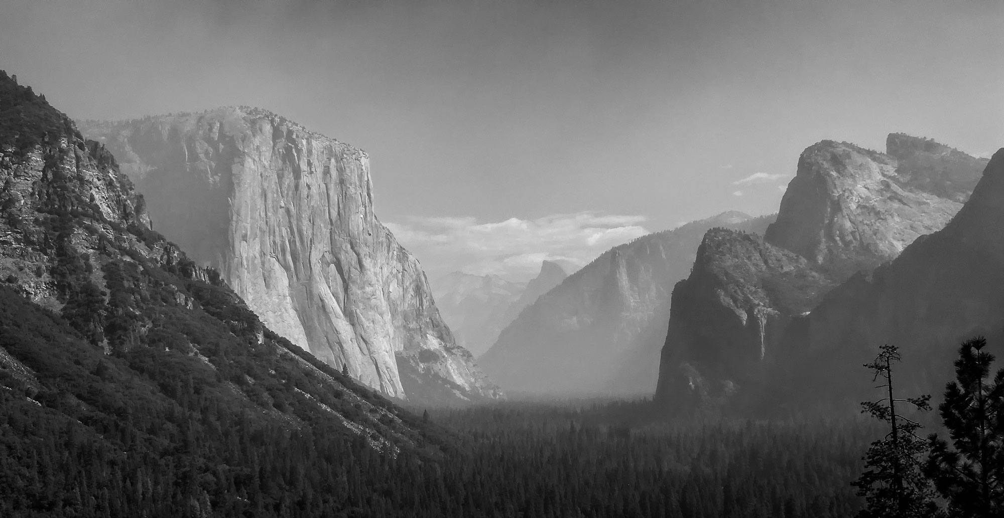 Yosemite Tunnel View By Vaughn Sears AIS ARPS