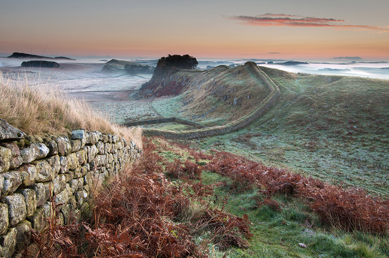 UK14 922 Hadrians Wall © Robert Harvey Www.Naturalworldphotography.Net