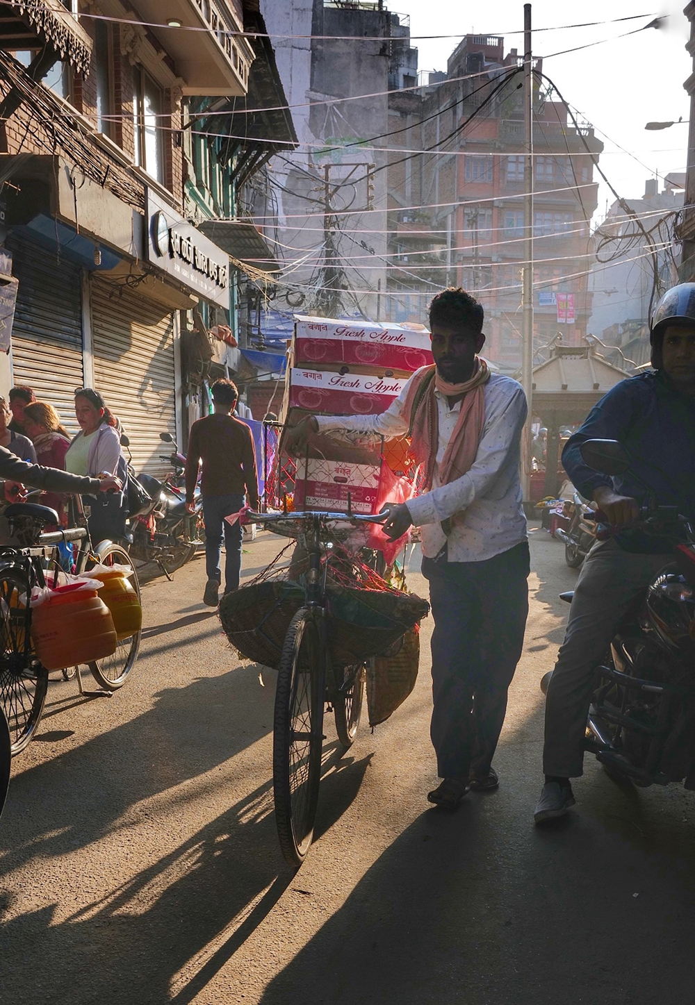 Morning In Kathmandu, Nepal by Kaikong Wong