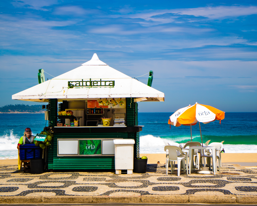 Ipanema Beach Kiosk By Louise Knaresborough (Brasil)