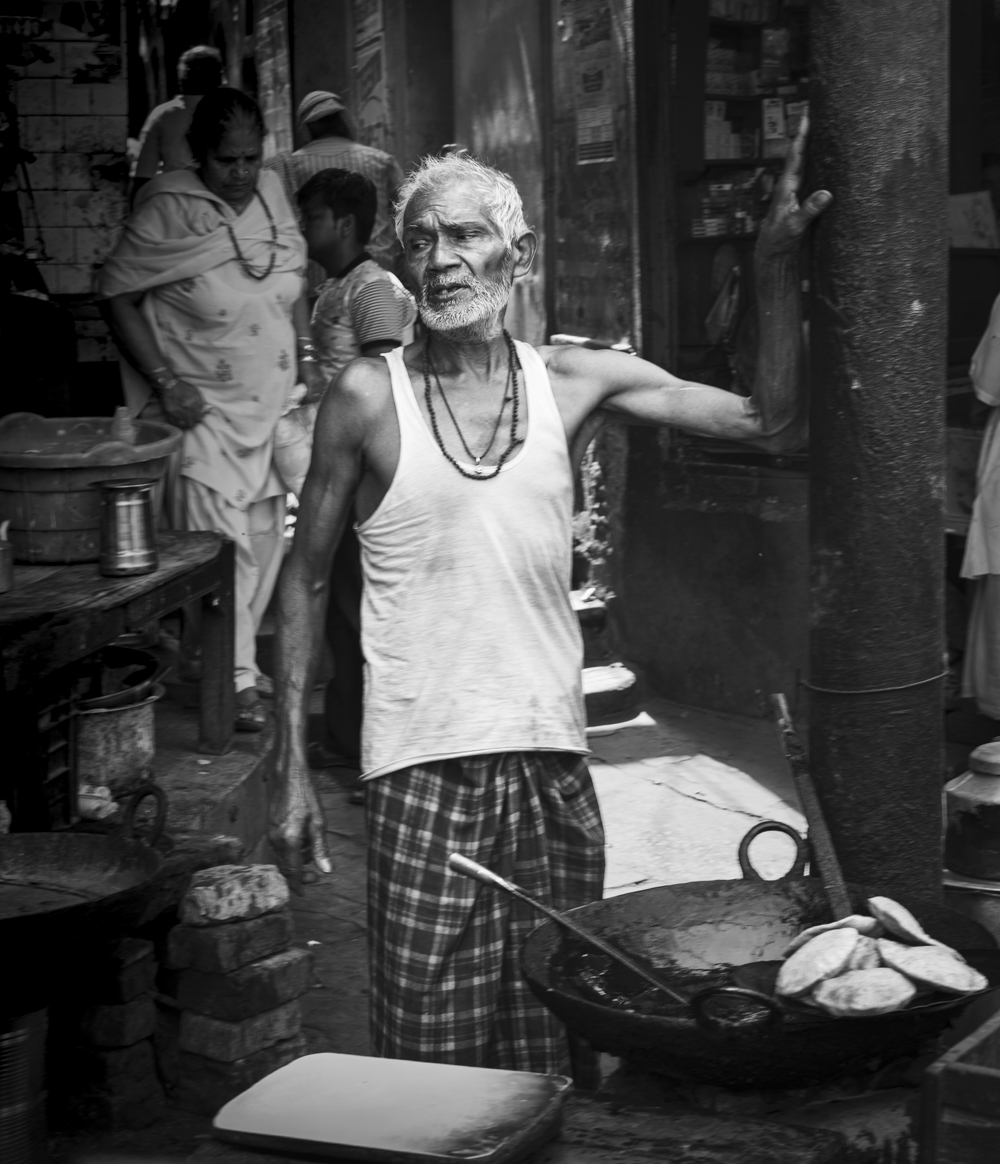 The Market Vendor, India, by Stu Thompson