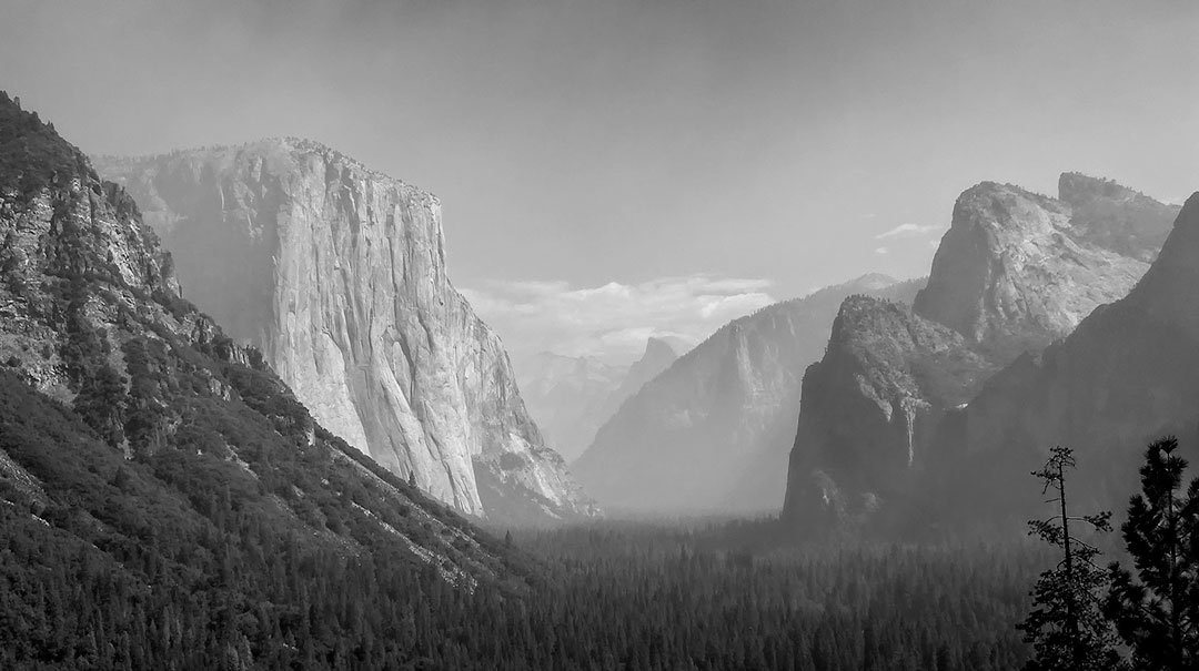 Yosemite Tunnel View By Vaughn Sears AIS ARPS