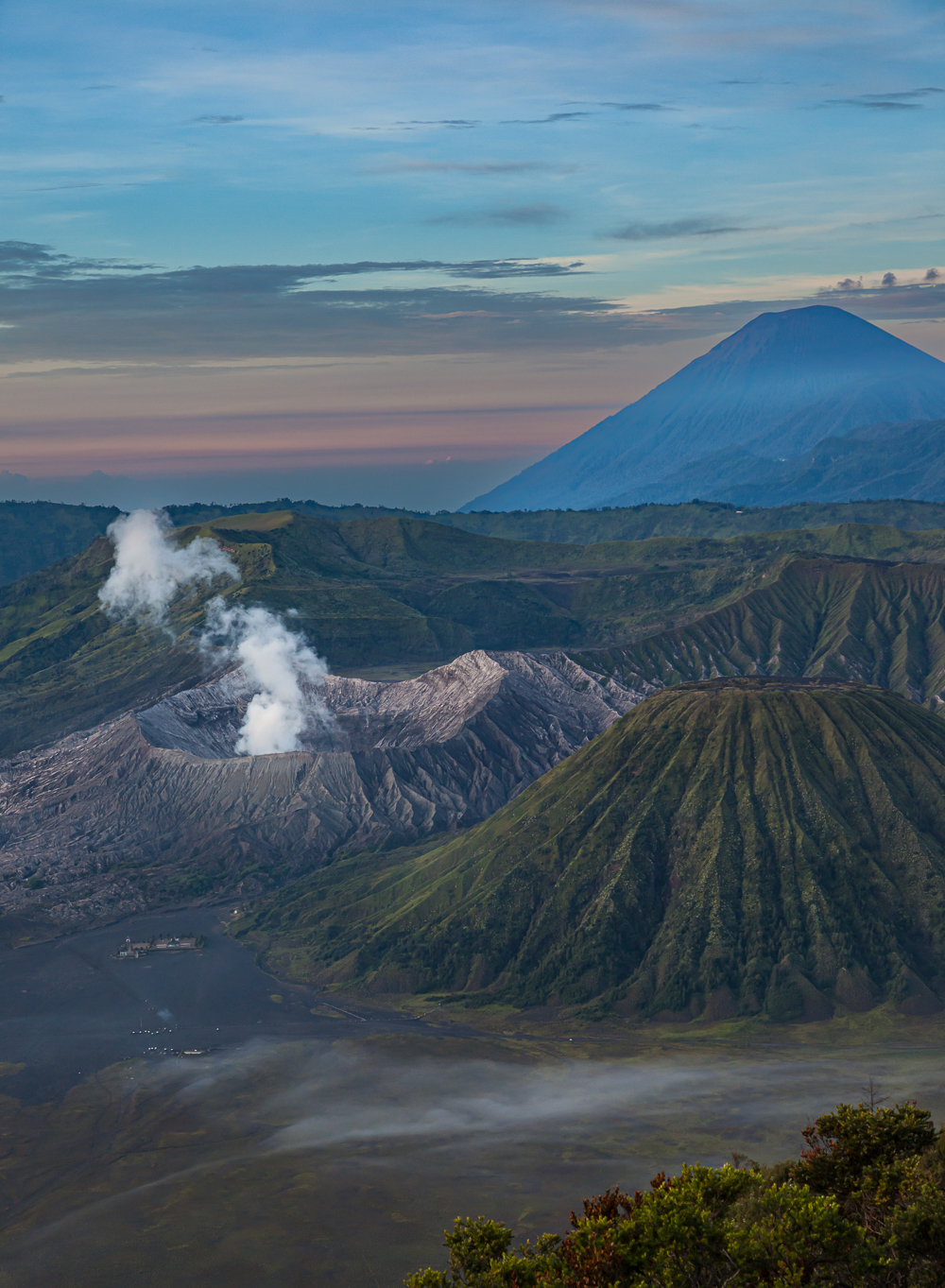 Mt Bromo At Dawn Indonesia, by Neil Harris