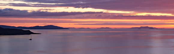 Sunset Over The Summer Isles, Christian Brash