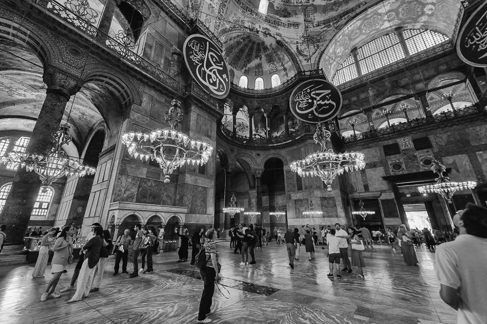 Visiting Hagia Sofia, Istanbul by Sanjoy Sengupta