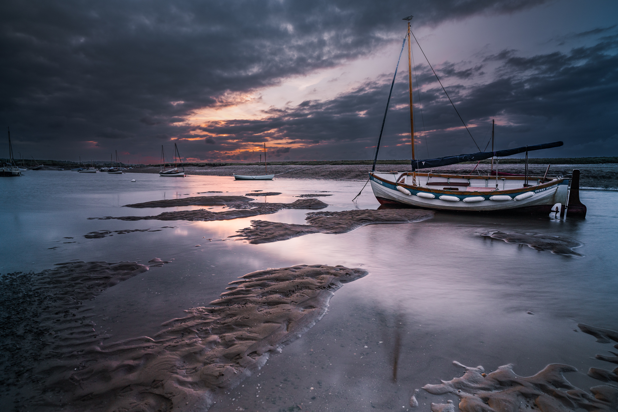 Low Tide by Victoria Stokes ARPS