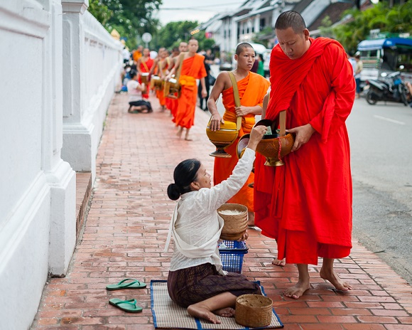 Monks Taking Alms