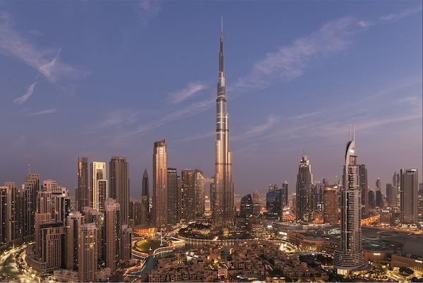 019 Downtown At Dawn Dubai Viren Bhatia LRPS