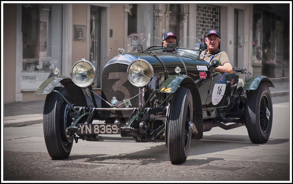 Bentley In Brescia, Italy, by Peter Range
