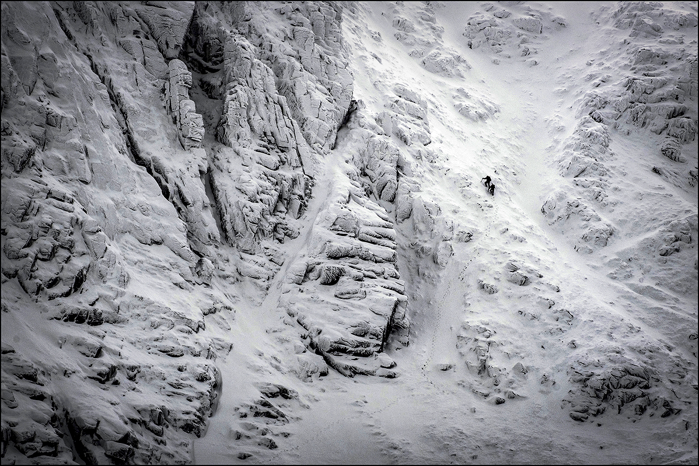 Winter Ascent by Morton Gillespie ARPS