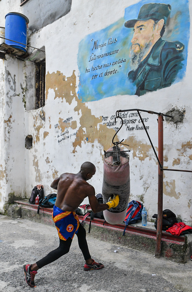 Training, Cuba by Gareth Hughes