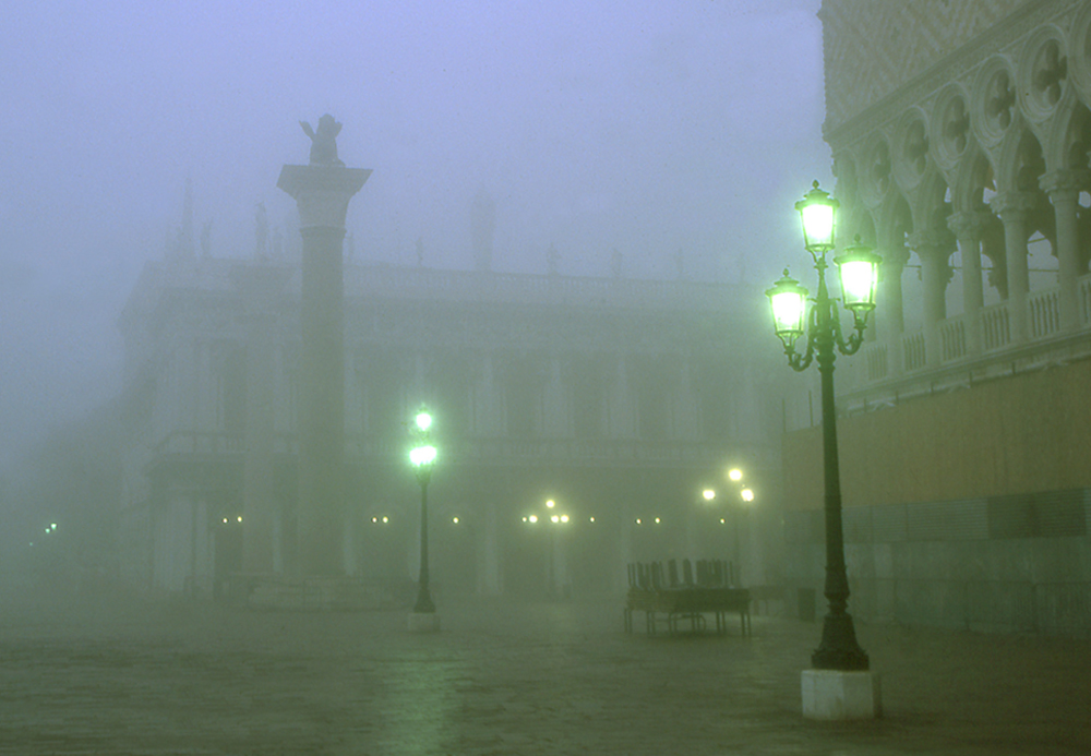 Venice In The Mist By Barbara Fleming