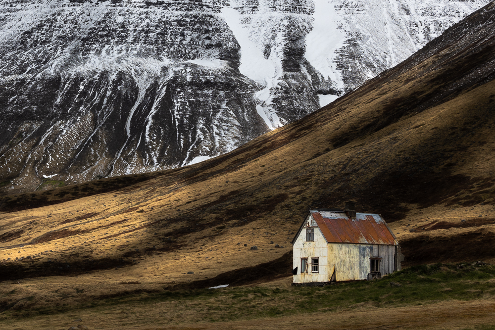 Abandoned House, Kalta, Iceland by Roy Morris