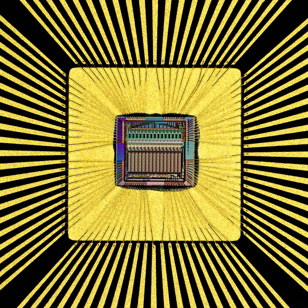 Norm Barker Computer Chip