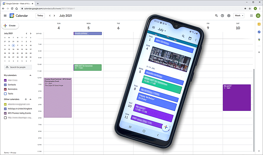 Calendar Screens
