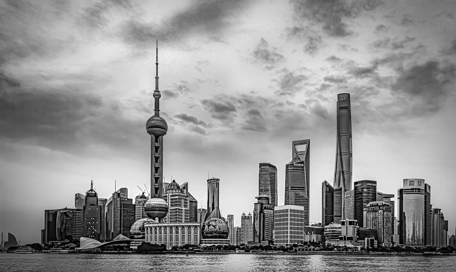 Financial District Shanghai by Eric Begbie LRPS