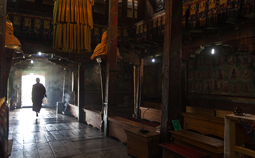 Monk And Incense