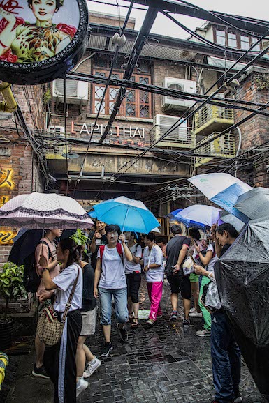 Shanghai Umbrellas