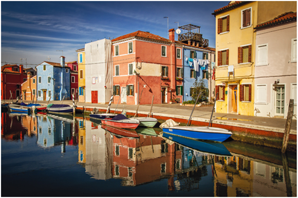 Coloured Houses Burano Venice