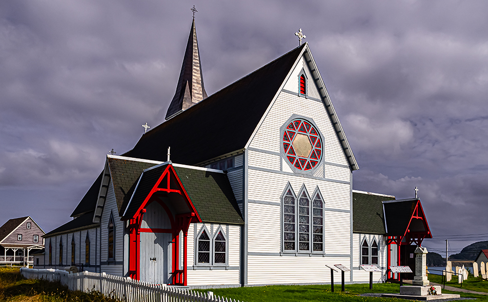 St Paul's, Trinity, Newfoundland by Christopher Rusted