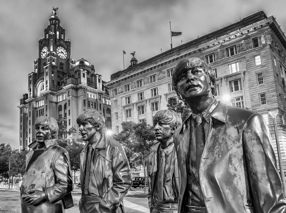 Beatles, Liverpool by Allan Hartley