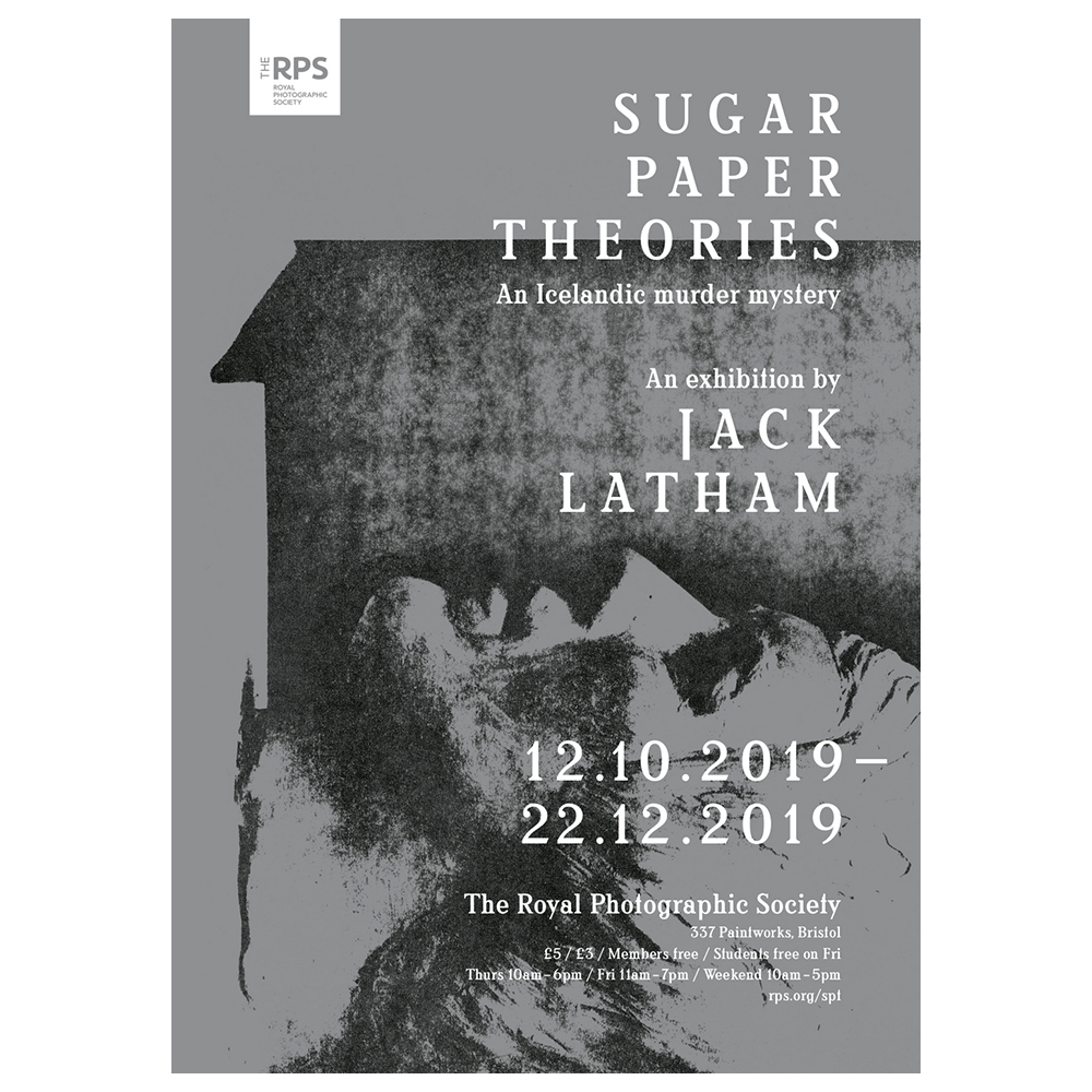 Sugar Paper Theories Exhibition Poster
