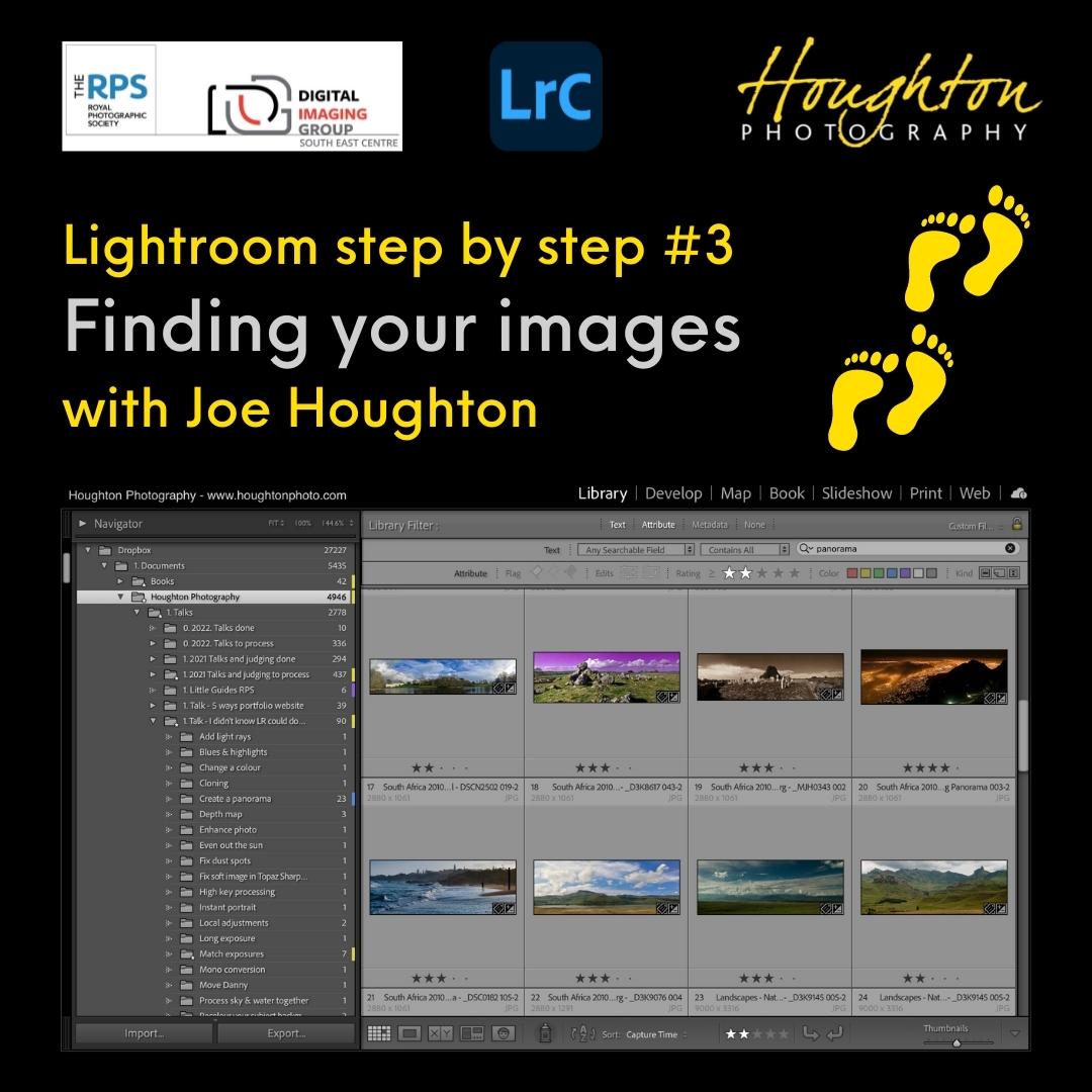 RPS DIG SE Lightroom Step By Step #3 Finding Your Images (1080 × 1080Px)