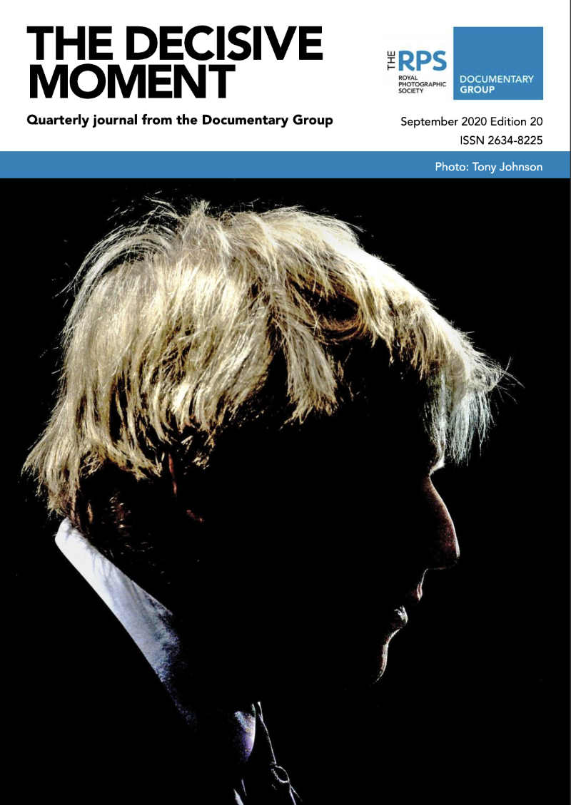 The Decisive Moment September 2020 Edition 20; Boris Johnson by Tony Johnson